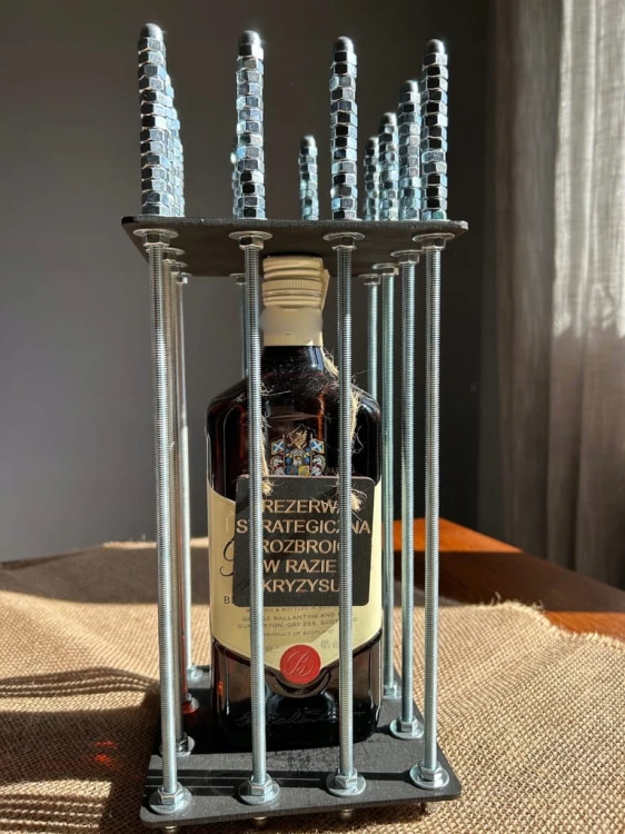 Klatka na alkohol PREZENT 18 20 30 40 50 60 urodziny imieniny ALKOKLATKA