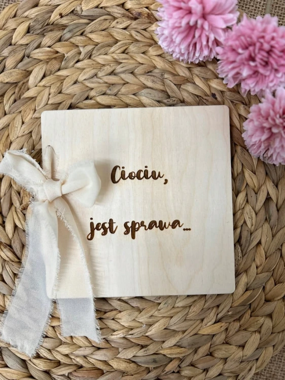 Prośba zapytanie dla Matki Chrzestnej - ciociu jest sprawa